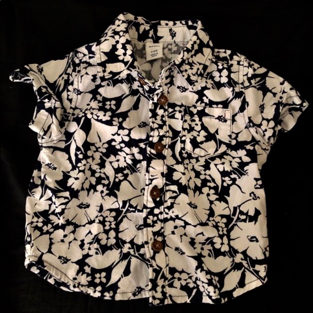 Mickey Mouse romper, Hawaiian shirt